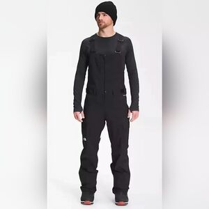 The North Face Men's Black Ski Bib Overalls